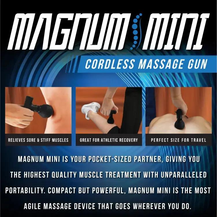 ITEM NUMBER 023305 MAGNUM MINI SMALL MASSAGER 4 PIECES PER DISPLAY WHOLESALE