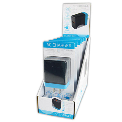 ITEM NUMBER 023312 18W AC CHARGER 6 PIECES PER DISPLAY