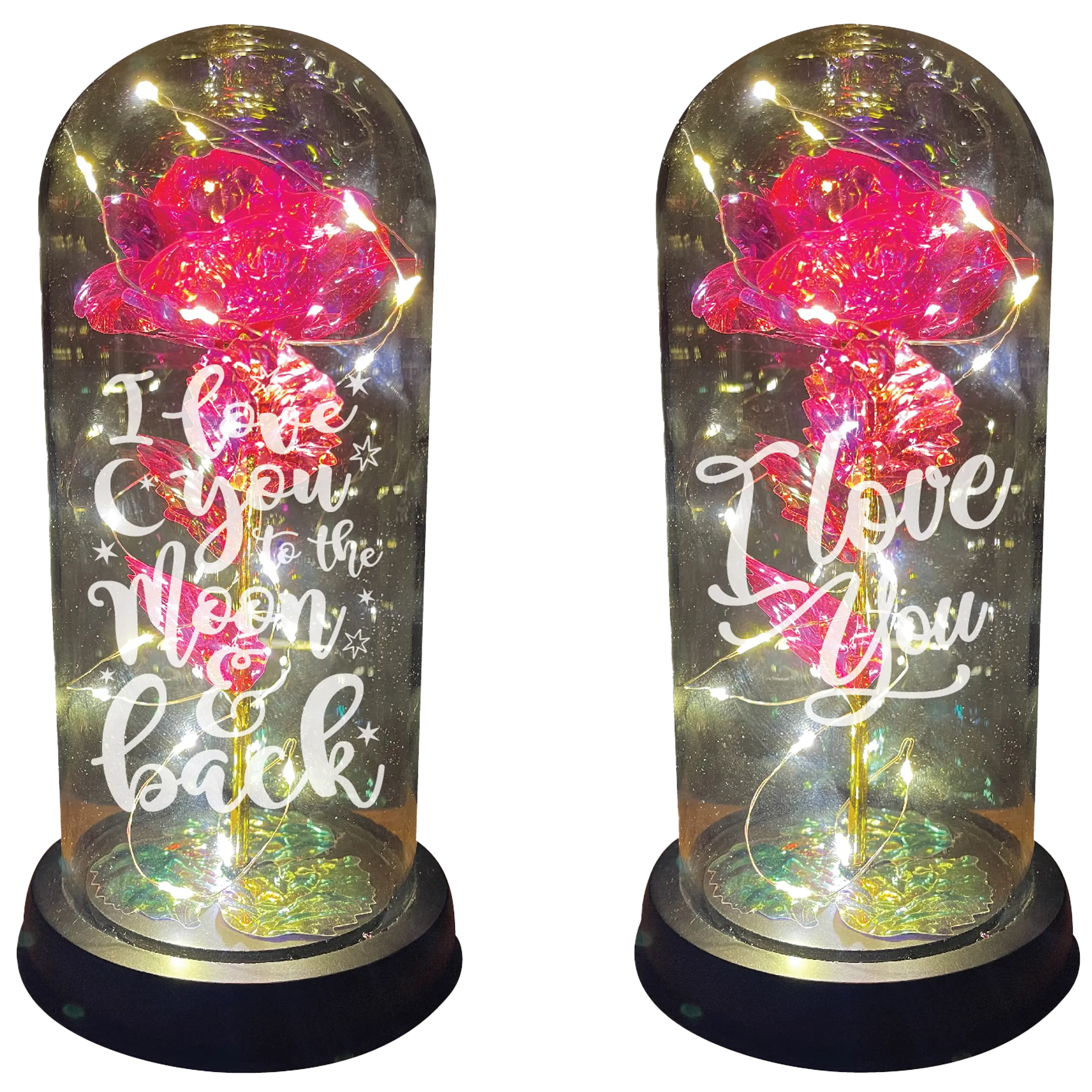 ITEM NUMBER 023338L JUMBO GLASS KEEPSAKE - STORE SURPLUS NO DISPLAY 2 PIECES PER PACK STORE SURPLUS