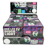 ITEM NUMBER 023575 USB PARTY DISCO BALL 4 PIECES PER DISPLAY