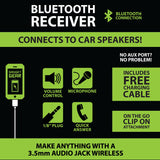 ITEM NUMBER 023611 GG BLUETOOTH RECEIVER 4 PIECES PER PACK