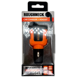 ITEM NUMBER 023690 CAR CHARGER EARBUD ROUGHNECK 6 PIECES PER DISPLAY