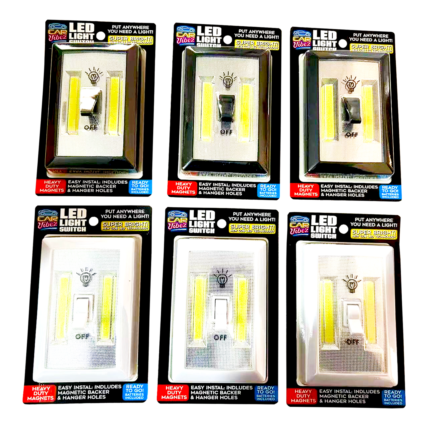 ITEM NUMBER 023692 LIGHT SWITCH 6 PIECES PER DISPLAY