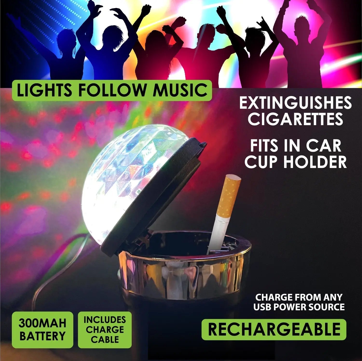 ITEM NUMBER 023742L DISCO BUTT BUCKET - STORE SURPLUS NO DISPLAY 6 PIECES PER PACK STORE SURPLUS