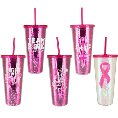 ITEM NUMBER 023990C PINK 22OZ PLASTIC CUP - BULK PACKED SOLD AS IS 28 PIECES PER CASE