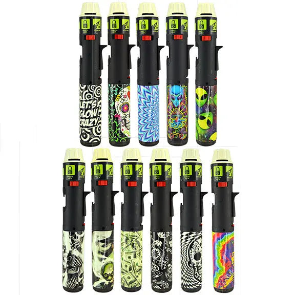 ITEM NUMBER 024002L GLOW IN DARK TORCH STICK - STORE SURPLUS NO DISPLAY 12 PIECES PER PACK STORE SURPLUS