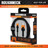 ROUGHNECK CABLE 2 - STORE SURPLUS NO DISPLAY - 3 PIECES PER PACK 24149L