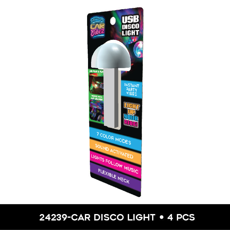 DISCO BALL USB - STORE SURPLUS NO DISPLAY - 4 PIECES PER PACK 24239L