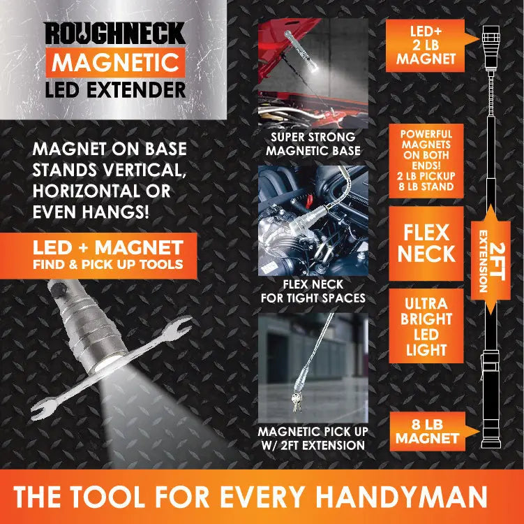 MAGNETIC EXTEND TOOL - STORE SURPLUS NO DISPLAY - 4 PIECES PER PACK 24270L STORE SURPLUS