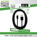 10ft MFI Cable 1 - Store Surplus No Display - 8 Pieces Per Pack 24306L STORE SURPLUS