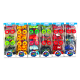 ITEM NUMBER 024453 VALUE 3-PACK LIGHT UP TOY CARS 6 PACKS PER DISPLAY