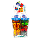 ITEM NUMBER 024453 VALUE 3-PACK LIGHT UP TOY CARS 6 PACKS PER DISPLAY