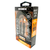 ITEM NUMBER 024571 ROUGHNECK 10FT USB-C-TO-USB-C CABLE 3 PIECES PER DISPLAY