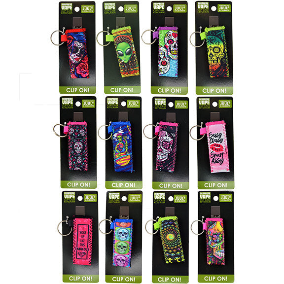 ITEM NUMBER 024734 NEOPRENE JUUL CASE MIX A - 12 PIECES PER DISPLAY