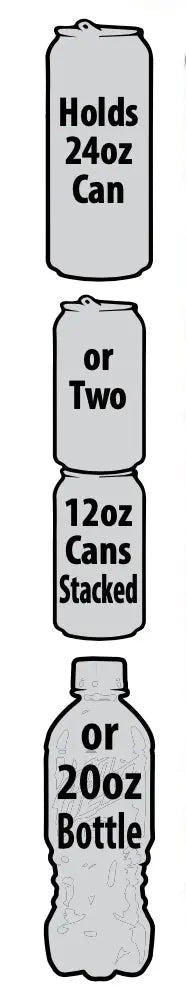 ITEM NUMBER 022476 24OZ CAN COOLER 6 PIECES PER DISPLAY WHOLESALE