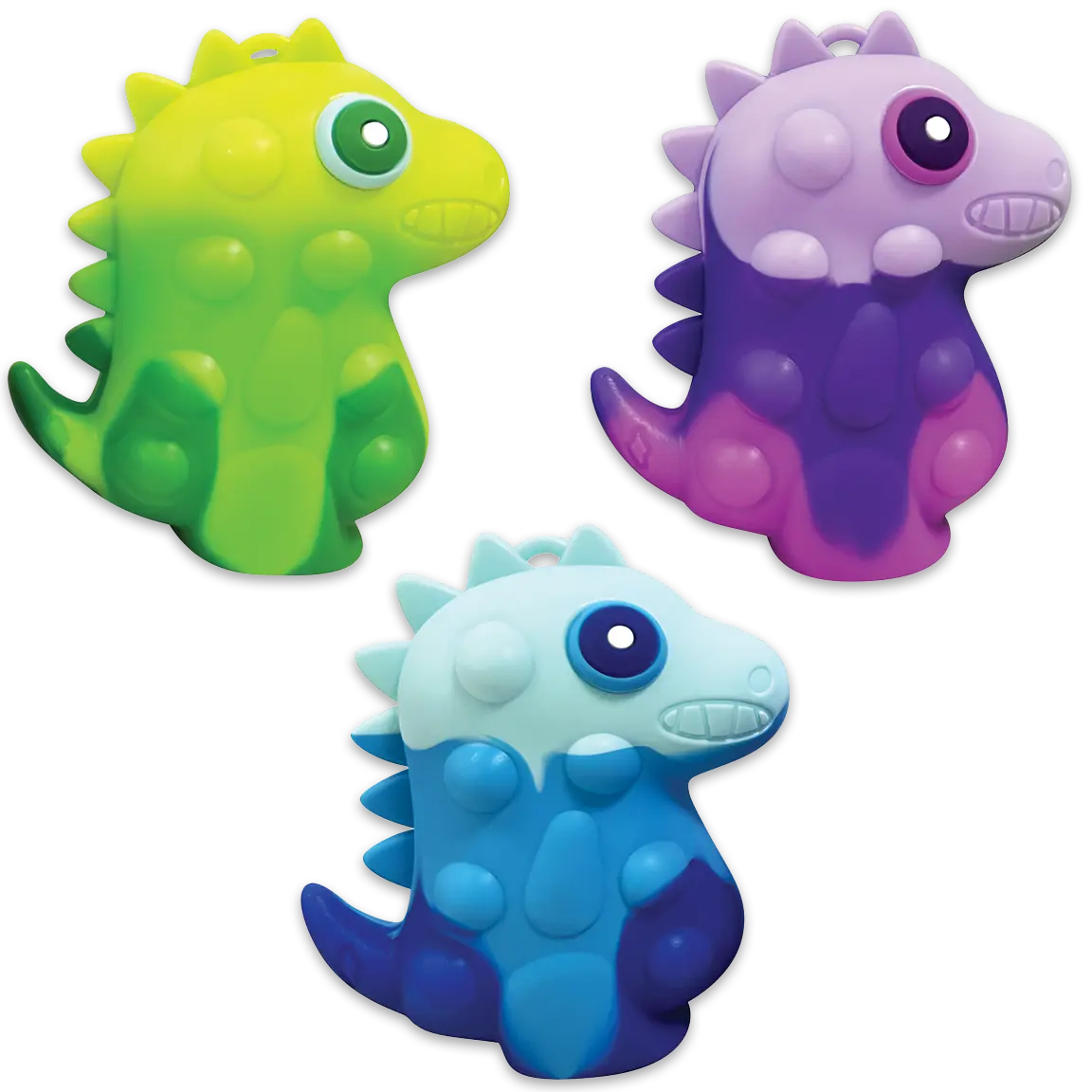 POPPIN' T-REX BALL - STORE SURPLUS NO DISPLAY - 12 PIECES PER PACK 25006L STORE SURPLUS