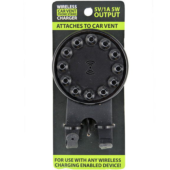 ITEM NUMBER 025588L SUCTION WIRELESS CHARGER MOUNT - STORE SURPLUS NO DISPLAY 6 PIECES PER PACK
