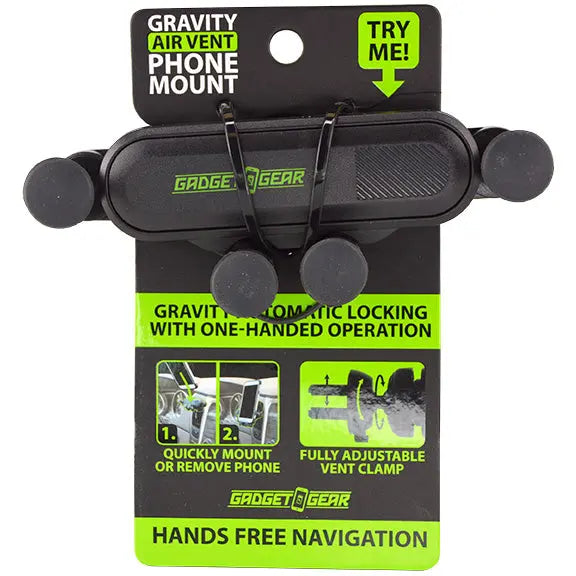Gravity Vent Mount - 6 Pieces Per Retail Ready Display 25590 WHOLESALE