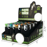 ITEM NUMBER 025637 FLAME N TORCH LIGHTER A 16 PIECES PER DISPLAY WHOLESALE