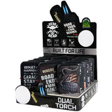 ITEM NUMBER 026076 GEAR HEAD DUAL TORCH 15 PIECES PER DISPLAY WHOLESALE