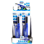 ITEM NUMBER 026327 TORCH BLUE MINI UTILITY LIGHTER 12 PIECES PER DISPLAY WHOLESALE