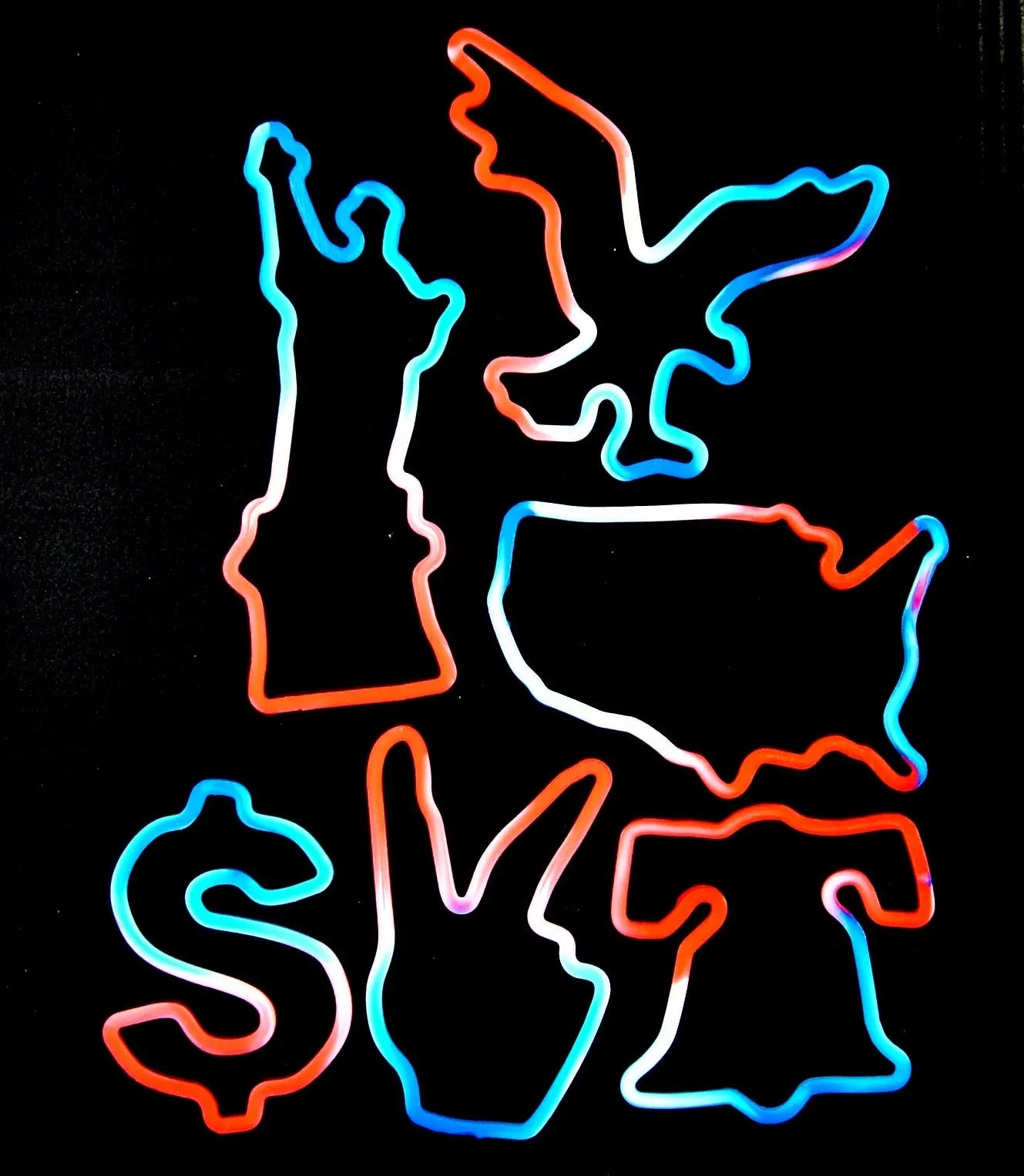 ITEM NUMBER 027219L PATRIOTIC RUBBER BANDS - STORE SURPLUS NO DISPLAY 1 PIECES PER PACK STORE SURPLUS