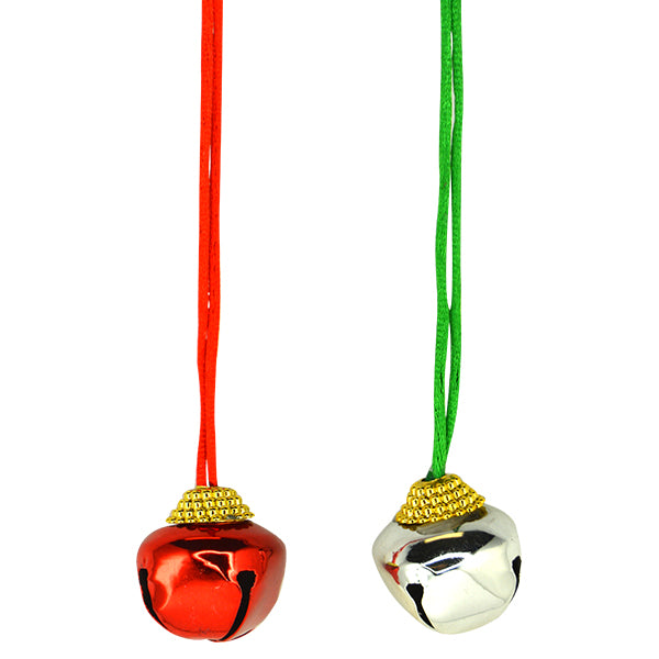 ITEM NUMBER 027661 Christmas Bell Necklaces BG = 12 PCS