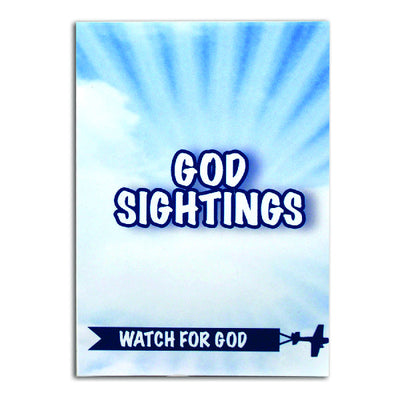 ITEM NUMBER 028228 God Sightings Notebooks BG = 24 PCS