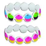 ITEM NUMBER 028340 Colorful Cupcake Bands BG = 24 PCS BULK PRODUCT