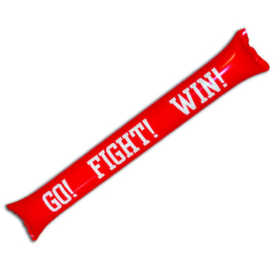 ITEM NUMBER 028379 Red Cheer Stick Inflates BG = 12 PCS