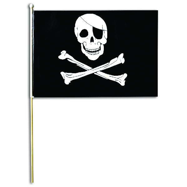 ITEM NUMBER 028734 Pirate Flags BG = 12 PCS