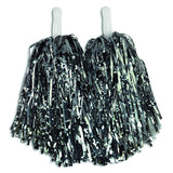 ITEM NUMBER 028775 Silver Metallic Pom Poms BG = 12 PCS