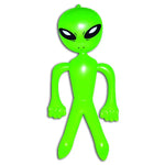 ITEM NUMBER 028914 Inflatable Metallic Aliens BG = 12 PCS BULK PRODUCT