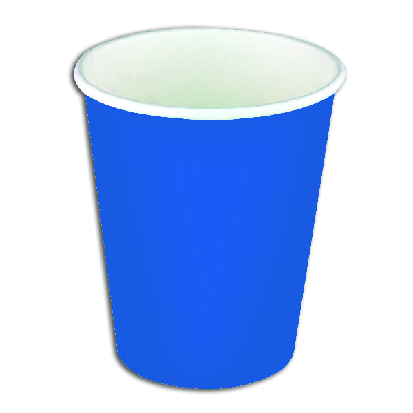 ITEM NUMBER 028955 Blue Paper Party Cups BG = 12 PCS
