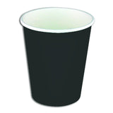 ITEM NUMBER 028958 Black Paper Party Cups BG = 12 PCS