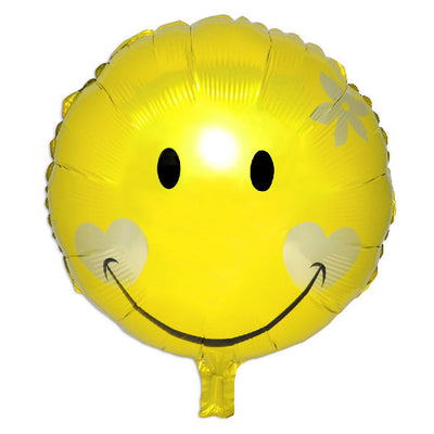 ITEM NUMBER 028988 Mylar Smile Balloons BG = 6 PCS