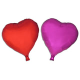 ITEM NUMBER 028990 Mylar Heart Balloons BG = 6 PCS