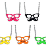 ITEM NUMBER 029113 MUSTACHE NECKLACE 12 PIECES PER DISPLAY WHOLESALE