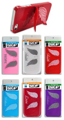 ITEM NUMBER 029314 ANGEL CELL CASE 6 PIECES PER DISPLAY WHOLESALE