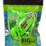 ITEM NUMBER 029408 GG BAG NEON EAR BUDS MIC 3 PIECES PER PACK WHOLESALE
