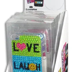 ITEM NUMBER 029658 IPOD TOUCH CASE RHINESTONE 6 PIECES PER DISPLAY WHOLESALE