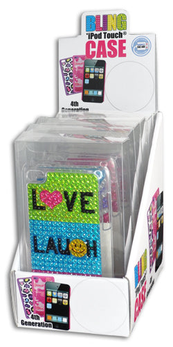 ITEM NUMBER 029658 IPOD TOUCH CASE RHINESTONE 6 PIECES PER DISPLAY