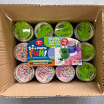 ITEM NUMBER 023025 SLIME WITH MIX-INS 12 PIECES PER PACK WHOLESALE