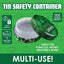 ITEM NUMBER 030032 METAL SAFETY CONTAINER MIX X 12 PIECES PER DISPLAY