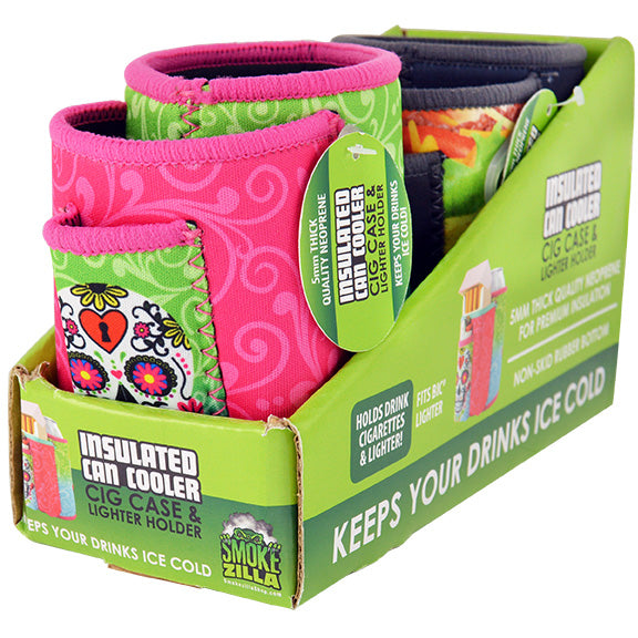 ITEM NUMBER 040330 CAN COOLER CIG POUCH 2 PIECES PER DISPLAY