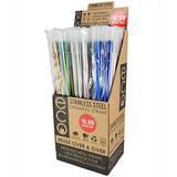 ITEM NUMBER 040345 METAL STRAW 50 PIECES PER DISPLAY WHOLESALE