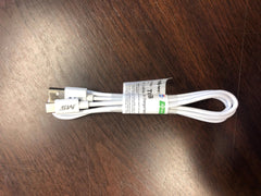 ITEM NUMBER 050058L MBS USB C TO USB 4FT WHT - STORE SURPLUS NO DISPLAY 10 PIECES PER PACK STORE SURPLUS