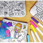 ITEM NUMBER KP3477 Doodle DIY Color Mini Purse Kit BG = 6 PCS