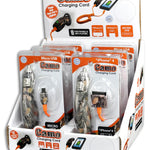 ITEM NUMBER 087122 CAMO CAR CHARGER KIT 6 PIECES PER DISPLAY WHOLESALE