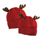 ITEM NUMBER 022651L ANTLER WINTER HAT KIDS - STORE SURPLUS NO DISPLAY 6 PIECES PER PACK STORE SURPLUS